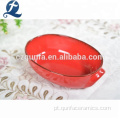 Bakeware de lanchonete oval de cor oval de cor sólida profissional